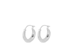 Clearance - Small Coastline Earrings 16mm, hopea Korvakorut
