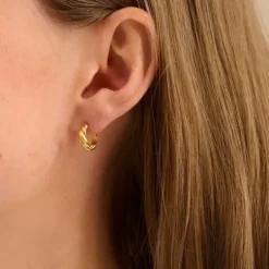 Best - Small Hana Earrings 12mm, kulta Korvakorut