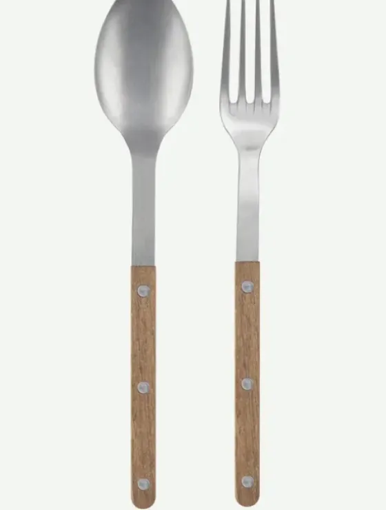 Clearance - riisilusikka, teak Tarjoilu Ja Ottimet