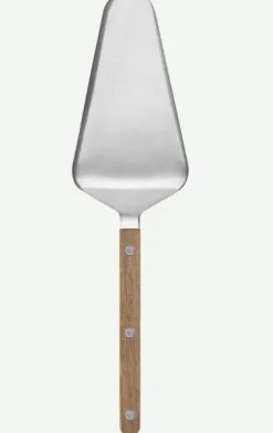 New - tarjoiluottimet, teak Tarjoilu Ja Ottimet