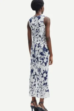 Sale - Alina mekko, Flora blue Mekot Ja Hameet