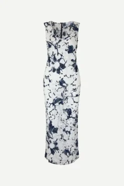 Sale - Alina mekko, Flora blue Mekot Ja Hameet