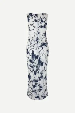 Sale - Alina mekko, Flora blue Mekot Ja Hameet