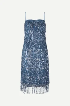 Clearance - Astella mekko, midi blue Mekot Ja Hameet