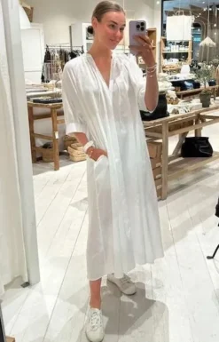 Online - Leia mekko, valkoinen Mekot Ja Hameet