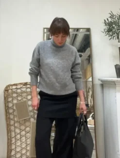 Clearance - Nola pooloneule, grey melange Neuleet Ja Neuletakit|Uutuudet
