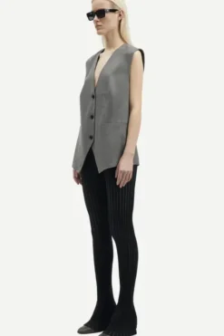 Clearance - Saleni liivi, grey melange Bleiserit Ja Liivit|Uutuudet