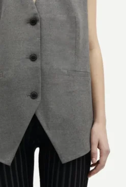 Clearance - Saleni liivi, grey melange Bleiserit Ja Liivit|Uutuudet