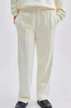 Outlet - Abadell collegehousut, off white Farkut Ja Housut