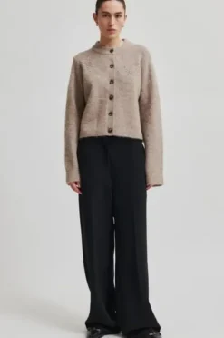 Online - Fique Classic Trousers, black Farkut Ja Housut|Juhlavaatteet