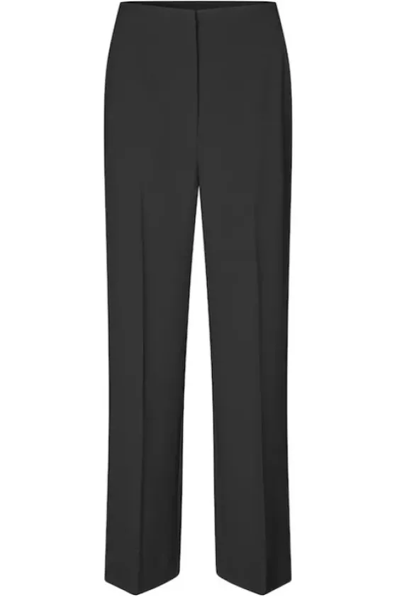 Online - Fique Classic Trousers, black Farkut Ja Housut|Juhlavaatteet