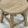 Outlet – pyöreä pöytä #951, natural Vanhat Puuhuonekalut