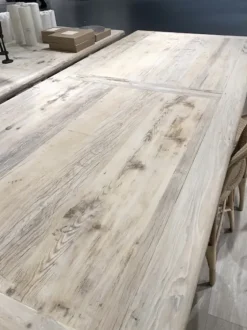 Best - ruokapöytä 240cm, natural #901 Vanhat Puuhuonekalut