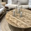 Outlet - bambuinen pyöreä sohvapöytä 100cm Bambupöydät