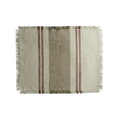 Outlet - Everstripe tabletti, sand Keittiötekstiilit