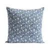 - Liberty kukkatyyny 60x60cm Indigo Sisustustyynyt|Sisustustyynyt