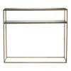 Clearance - metallinen konsolipöytä 35x100, honeygold Muut Huonekalut