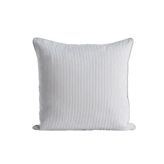 Outlet – VIVA leveäraitatyynynpäällinen, blue Sisustustyynyt