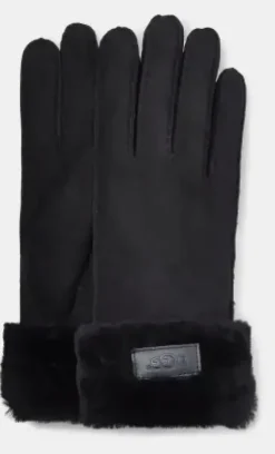- Turn Cuff sormikkaat, musta Hatut, Käsineet Ja Sukat