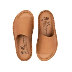 - SAINT TROPEZ Leather Fawn Tan Tohvelit|Tennarit Ja Loaferit