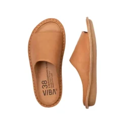 - SAINT TROPEZ Leather Fawn Tan Tohvelit|Tennarit Ja Loaferit