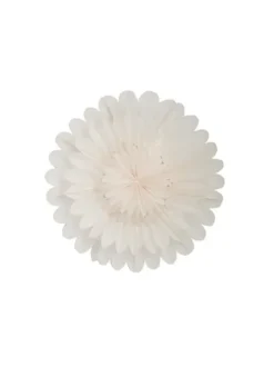 Clearance - Lotus 60 tähti, valkoinen Paperitähdet