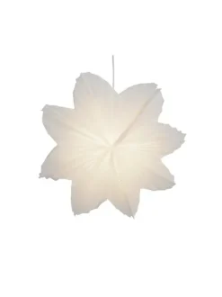 New Watt&Veke - Daisy 60 tähti, valkoinen Paperitähdet