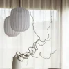 New Watt&Veke - Prisma 25 kattovalaisin pellavaa, white Valaisimet