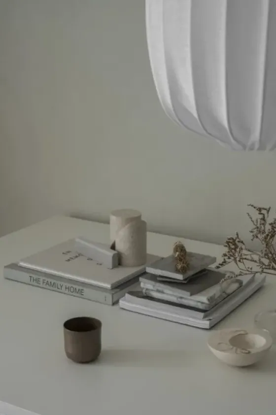 Sale Watt&Veke - Prisma 35 kattovalaisin pellavaa, white Valaisimet