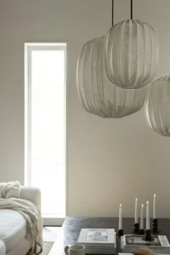 Online Watt&Veke - Prisma 45 kattovalaisin pellavaa, natural Valaisimet