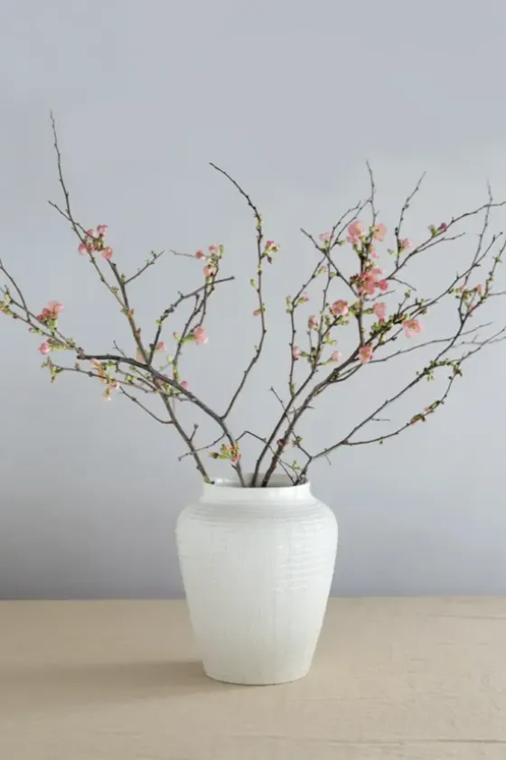 Online Willow maljakko H45 cm, valkoinen Ruukut Ja Maljakot